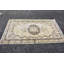Tapis rétro, tapis marocain, tapis beige tissé à la main, tapis décoratifs 3,6 x 6,2 pi, tapis turc, tapis bohème