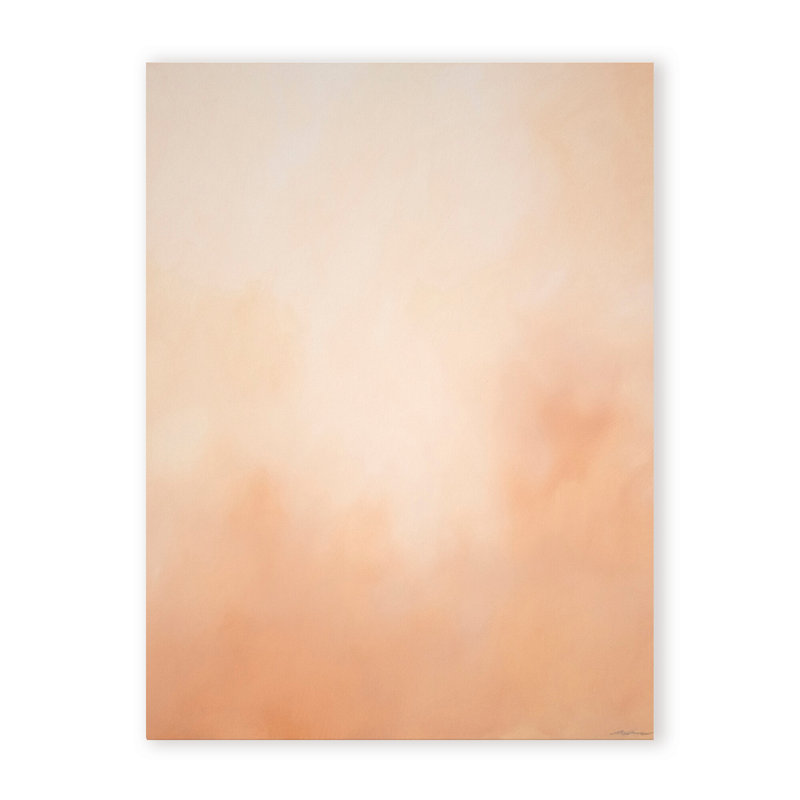 «Abstract Underwater Clouds XIX» par Megan James, reproduction sur toile flottante, 40" H x 30" W x 1.5" D, Wrapped Canvas