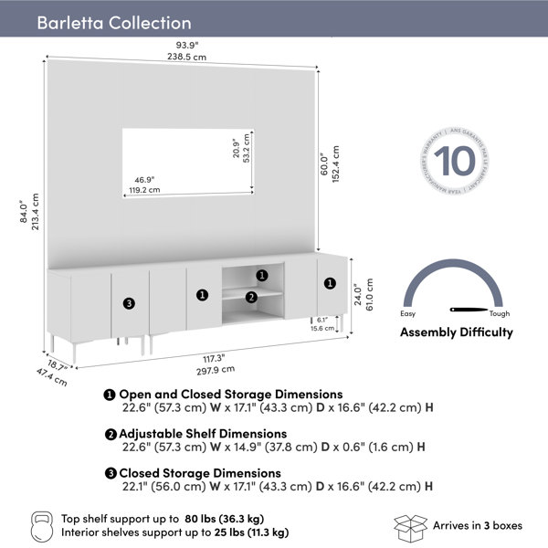 Dimensions du produit
