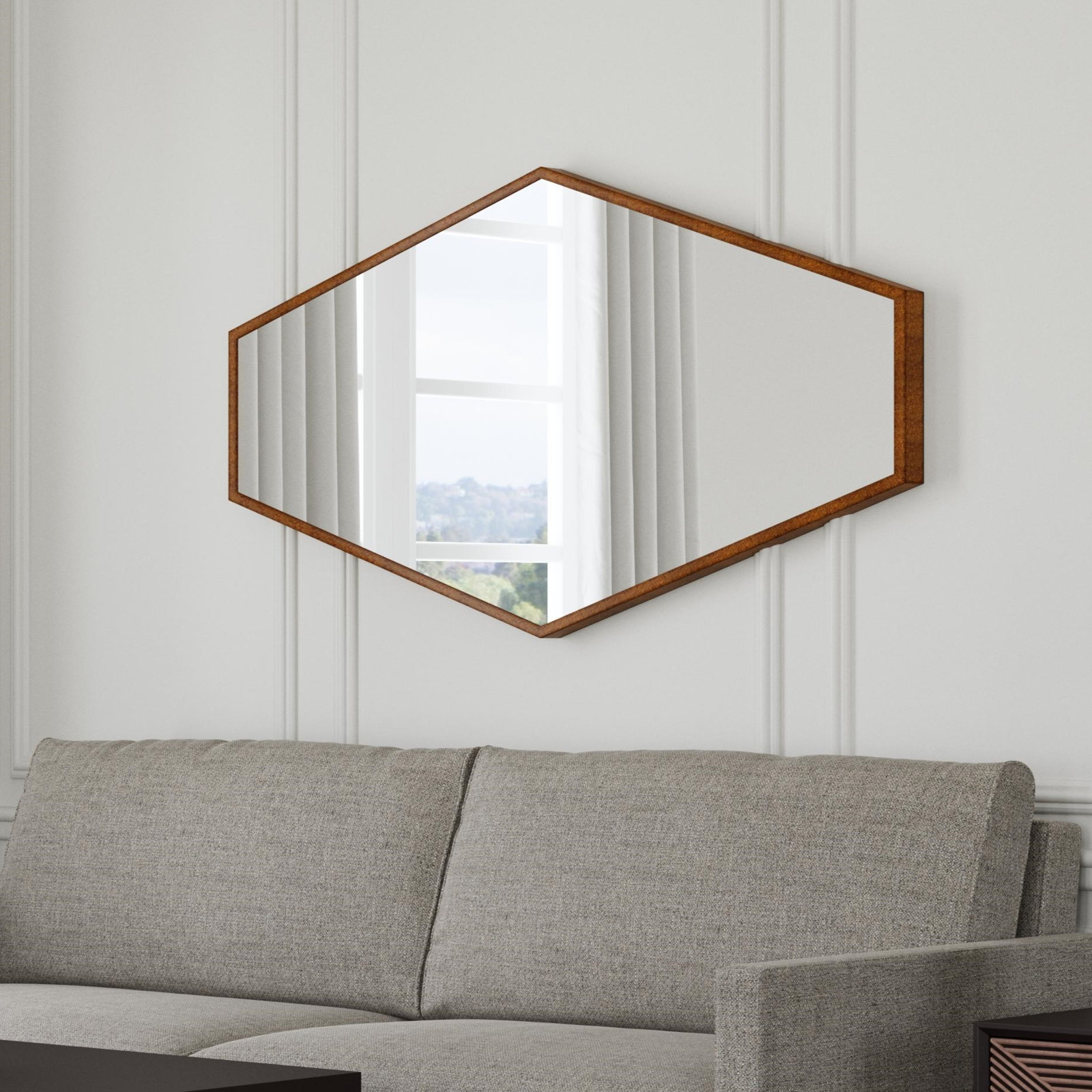 Micah Flat Wall Mirror