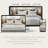 100% French Linen Pillowcase Set Of 2, Pure Flax Pillow Covers With Embroidered-115607246-115607248