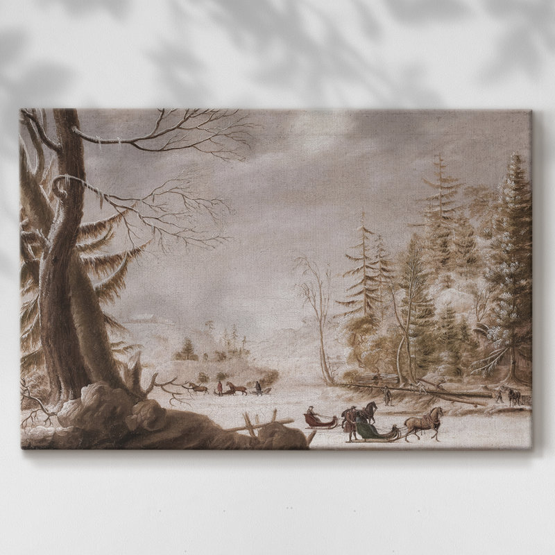 Paysages rétro-CM XXIV - Cavas enveloppés de galerie, 24 x 36