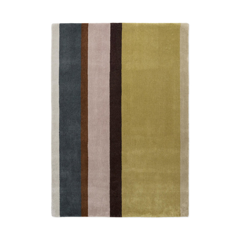 Décor linéaire rétro 089805, Rectangle 4 pi 7 po x 6 pi 7 po