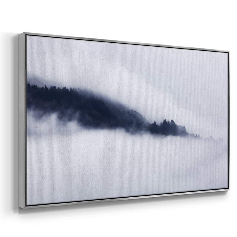 In The Clouds, reproduction d'art sur toile, H 27 po x l 41 po x P 2 po, Argent
