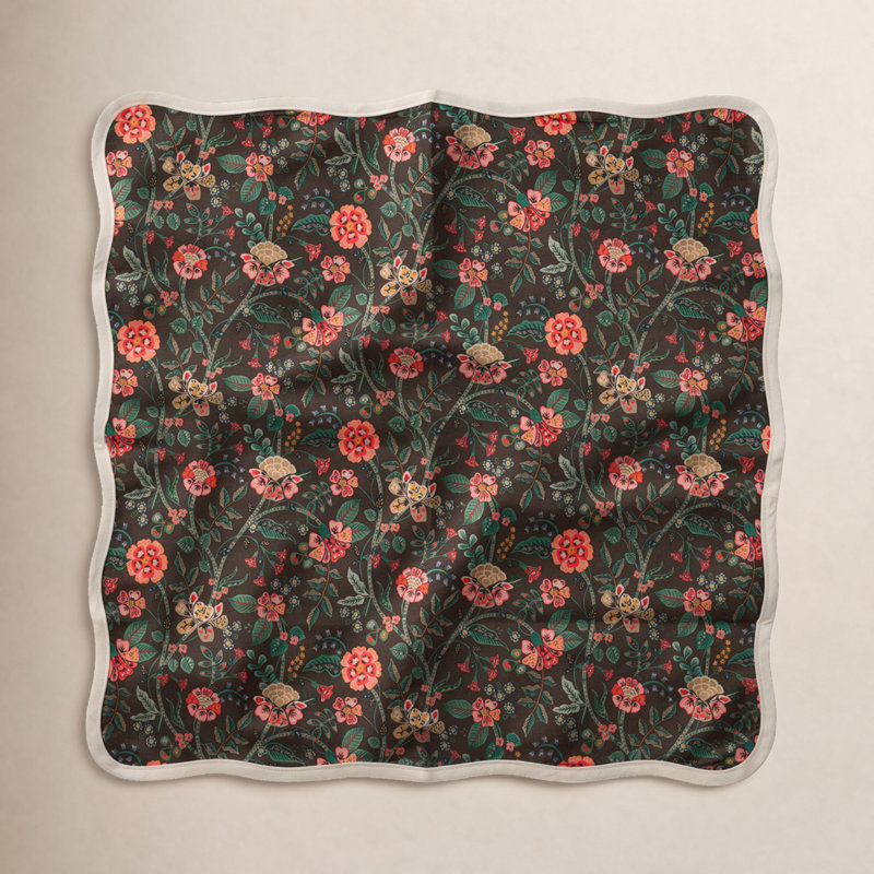 Ensemble de 4 serviettes en coton Gracie