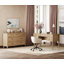 Ensemble de bureau 2 pièces, bureau d'ordinateur 56 po et commode 7 tiroirs