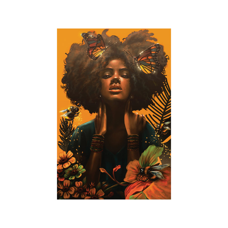 Blossom by Alvinpbx - Wrapped Canvas Gallery-Wrapped Canvas Giclee, 101.6 cm H x 66.04 cm W x 1.91 cm D, No Frame