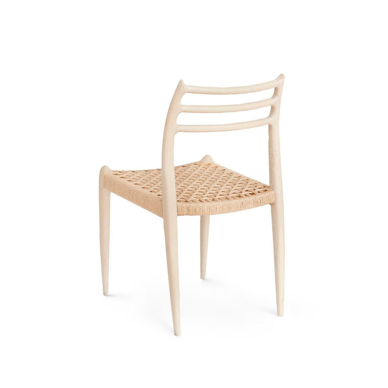 Adele Solid Wood Dining Chair, Oak