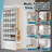 Over Door Shoe Rack Storage with 30 Breathable Mesh Pockets - Large Capacity Closet Storage for Unisex, Hanging Shoe Rack Organizer-665332357