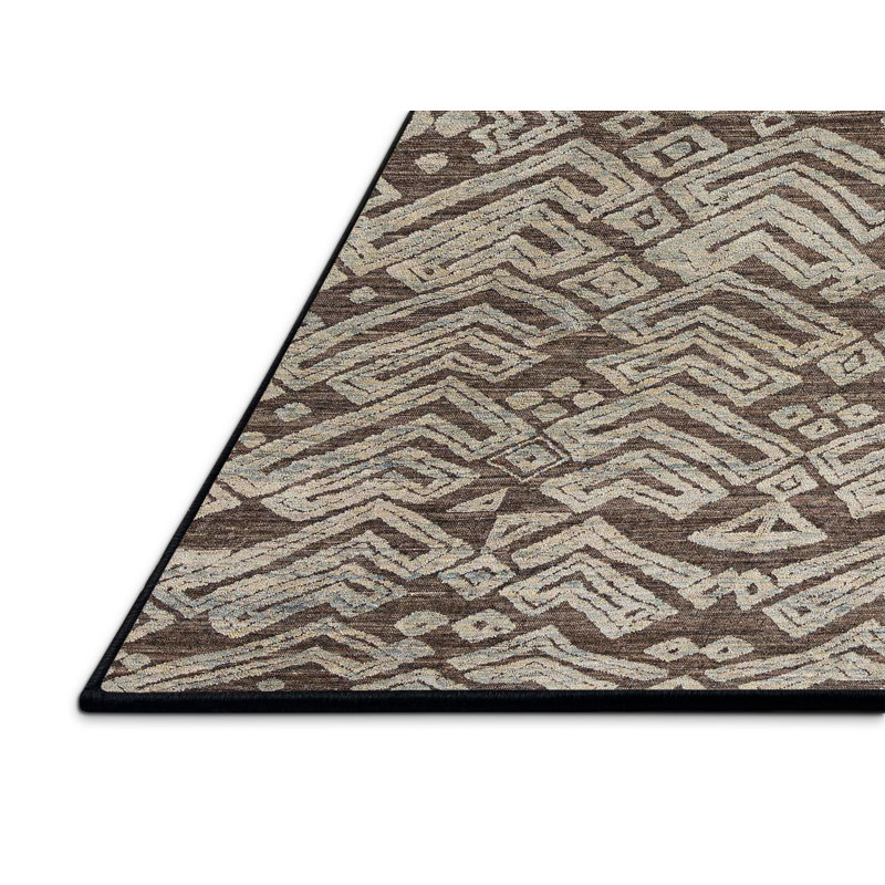 Tapis abstrait moderne 4544, Rectangle de 2 pi x 3 pi