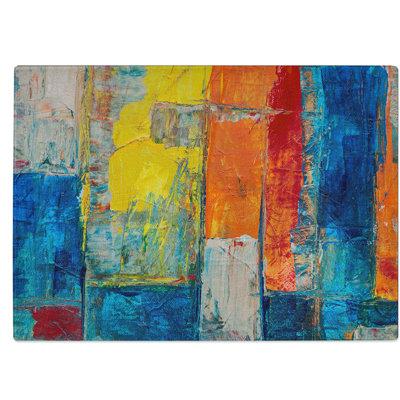 Tempered Glass Art Painting Vol.396 Chopping Board