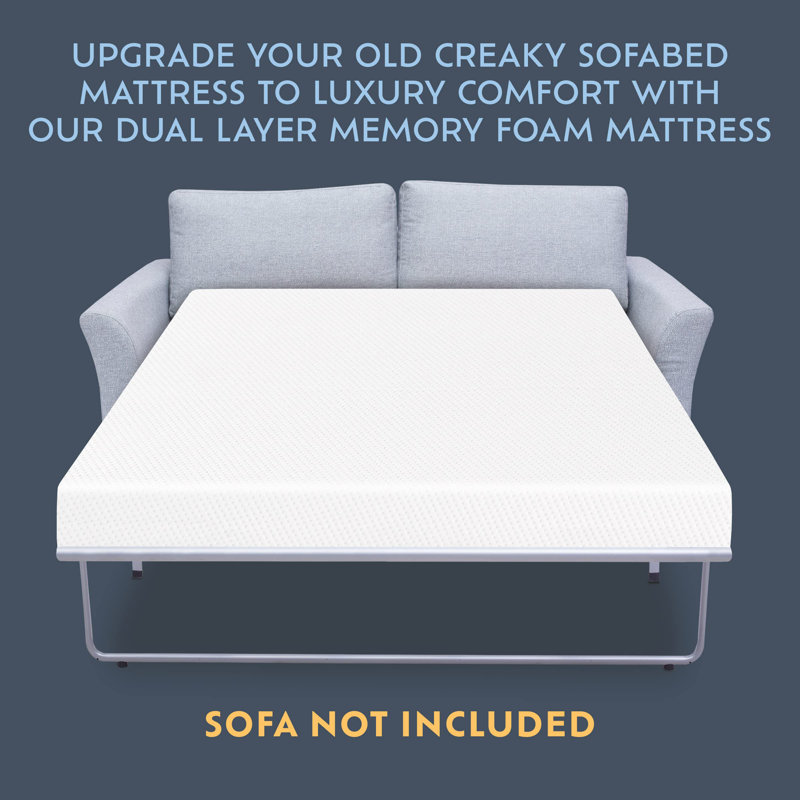 Sayachith 4.5 in. Memory Foam, Full/Double