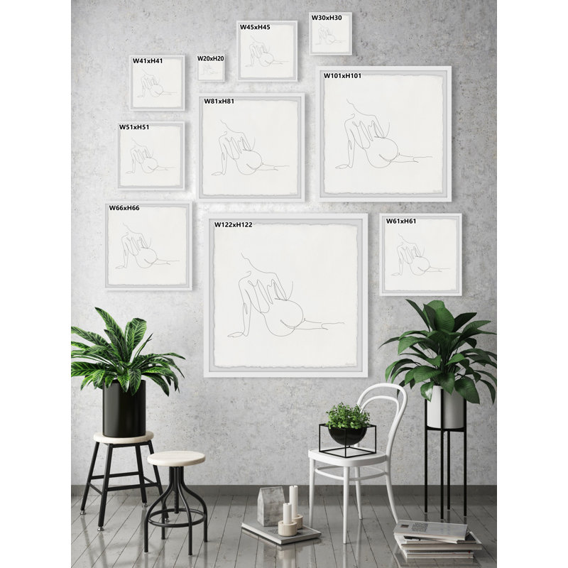 Spring Affair - Single Picture Frame Painting, 81cm H x 81cm W