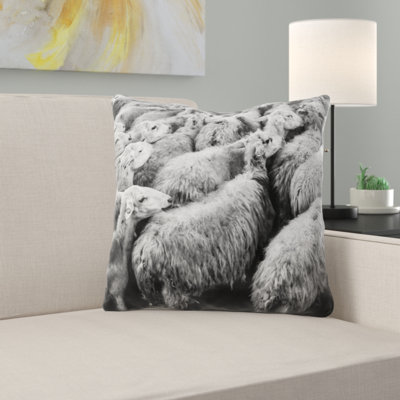 Microsuede Throw Pillow