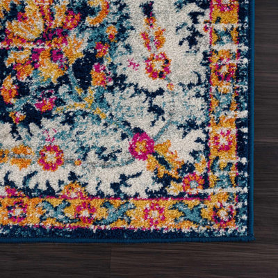Villeroux Oriental Design Red Area Rug