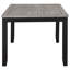 Ensemble de table de salle à manger polyvalent 5 pièces avec table extensible et chaises rembourrées confortables, parfait pour les intérieurs rustiques et modernes.-1478628824