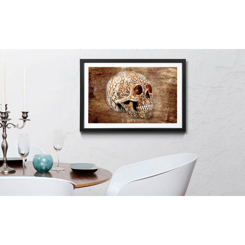 Laughing Death - Single Picture Frame Print, 60cm H x 80cm W
