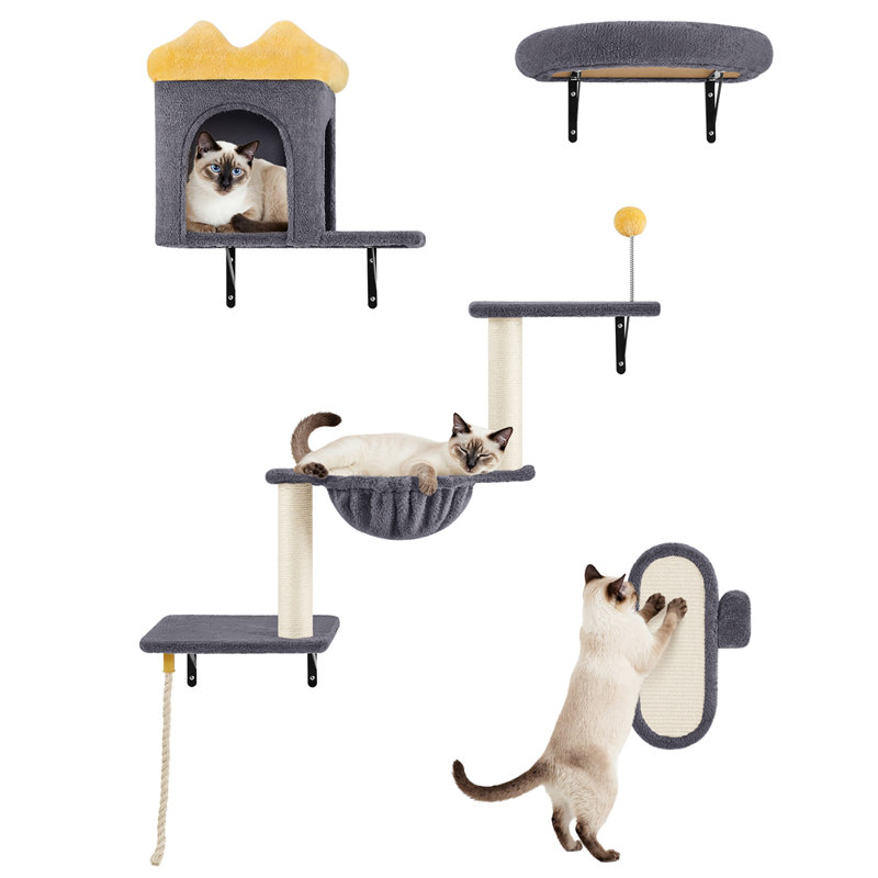Cat Tree, Dark Grey