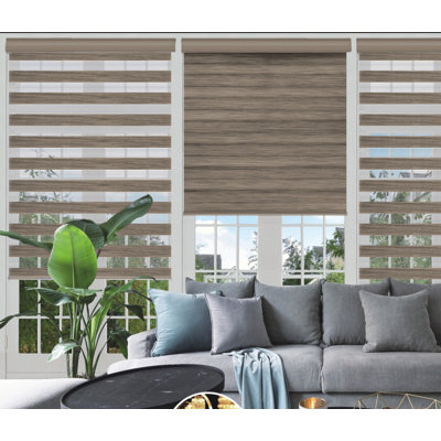 Cordless Semi Sheer Zebra Shades