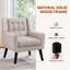 Upholstered Fabric Armchair-1739323635