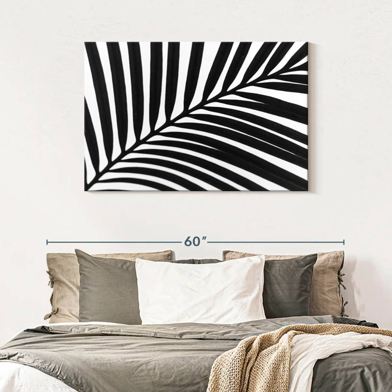 Harnek Palm Leaf Silhouette, 30" H x 45" W