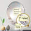 Clouds Winter Scenery In Country Side - Miroir mural en spirale MIR108520 O-95185834