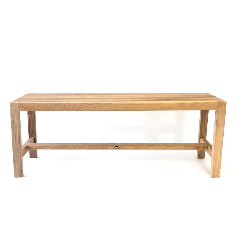 47.25 in. W Teak Shower Bench
