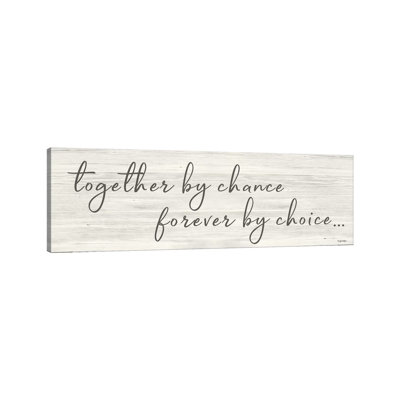 Together By Chance by Susie Boyer - Panoramic Print on Canvas