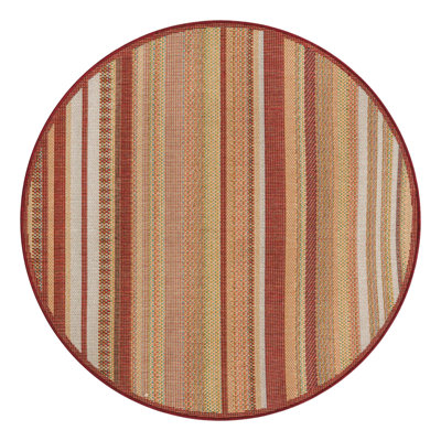 Terrill Striped Indoor / Outdoor Rug