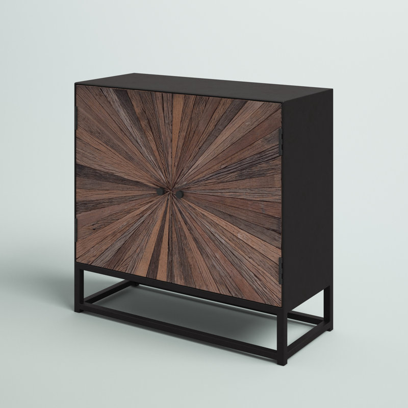 Katalin Metal Accent Cabinet, Natural