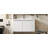 36" Modern Versatile Wall-Mounted Bathroom Vanity with Ceramic Sink