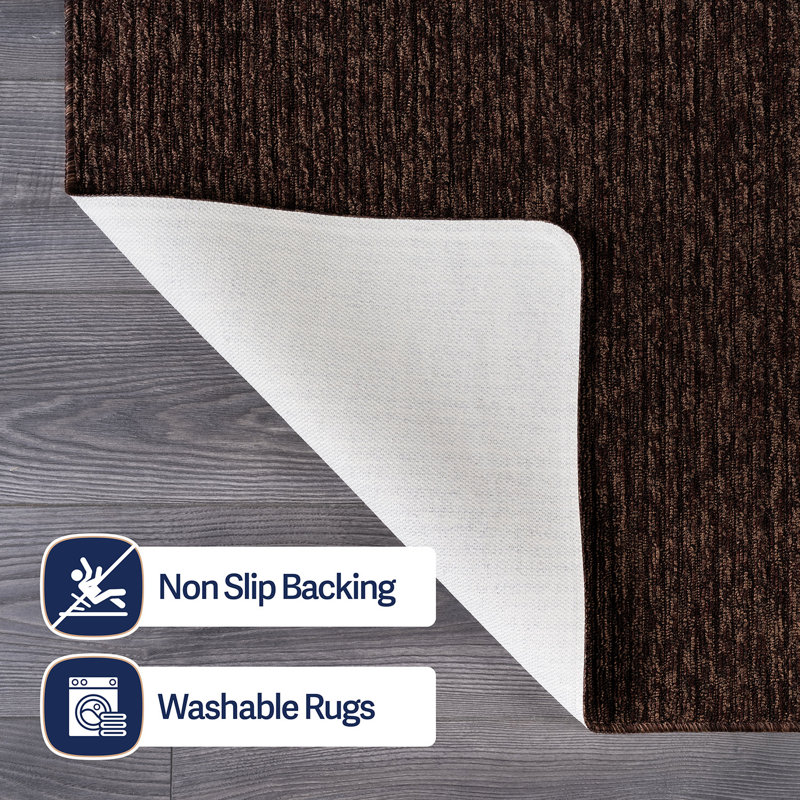 Arturas Non-Slip Area Rug, Rectangle 2' x 3'