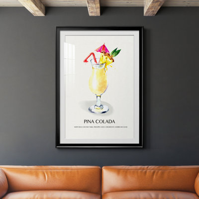 Pina Colada - peinture encadrée