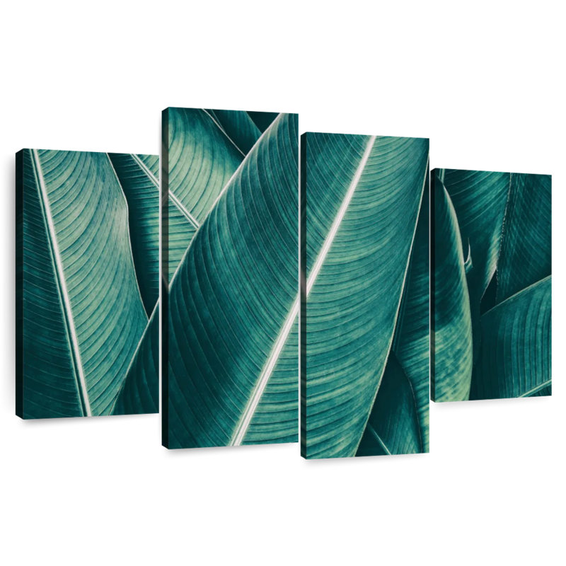 Captures de feuilles de bananier Harnek, H 22 po x l 36 po