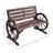 Solid Wood Fir Outdoor Bench-632550378