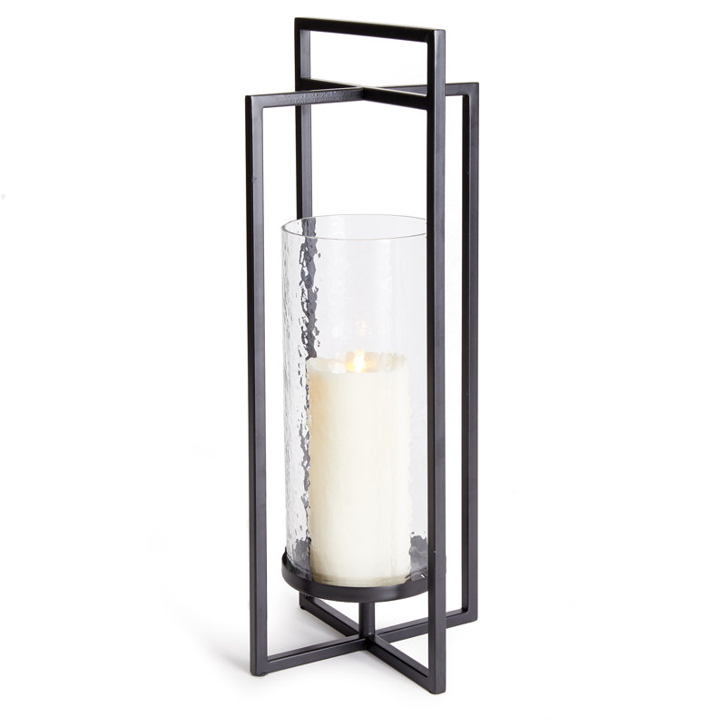 Renly Floor Lantern, 24" H x 10" W x 10" D
