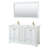 Deborah 60'' Double Bathroom Vanity with Marble Top-23113260-97739022