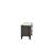 Nightstand In Dark Gray (Rustic Accents)-1297088121
