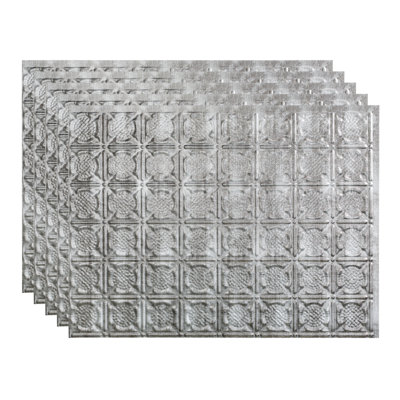 FASÄDE Traditional Style/Pattern 6 Decorative Vinyl Backsplash 15 sq ft Kit