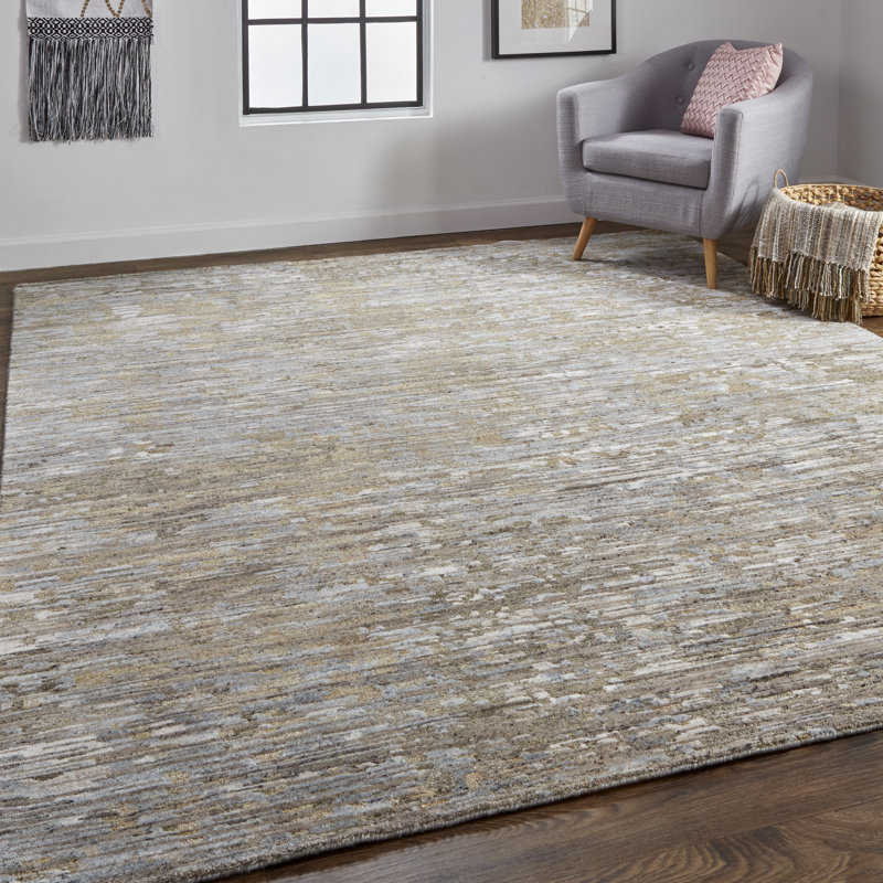 Islay Wool Abstract Indoor Rug, Rectangle 7'9" x 9'9"