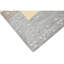 Hand Knotted Wool Striped Area Rug in Silver/Light Blue/Yellow-1806552697