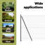 Galvanised Steel Border Fencing-114350632-114350634