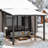 Gazebo Steel Pergola-2143451131