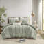 Ensemble de housse de couette en coton 3 pièces Shay-101174156-101174155