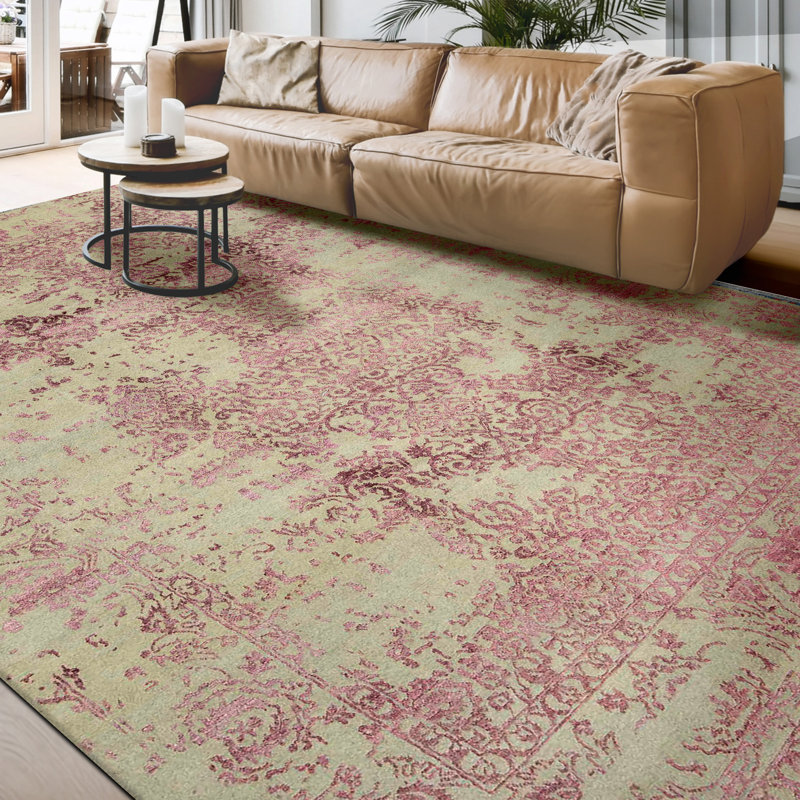 Windsom Damask Area Rug, Rectangle 10'2" x 13'10"