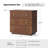 Kaybri 26''W Modern 3-Drawer Fully Assembled Fluted End Table with Solid Wood and Charging Station-33650364