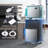 R.W.FLAME 352 Lb. Daily Production Cube Clear Ice Freestanding Ice Maker