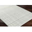 Lavande Plaid Wool Area Rug in Grey-36739907
