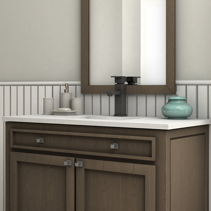 Studio Spooner Single Hole Bathroom Faucet with Drain Assembly