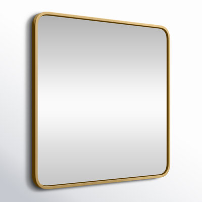 Metal Square Wall Mirror